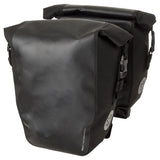 Agu clean double sacoche de vélo abri click'ngo medium mik noir - afbeelding 2