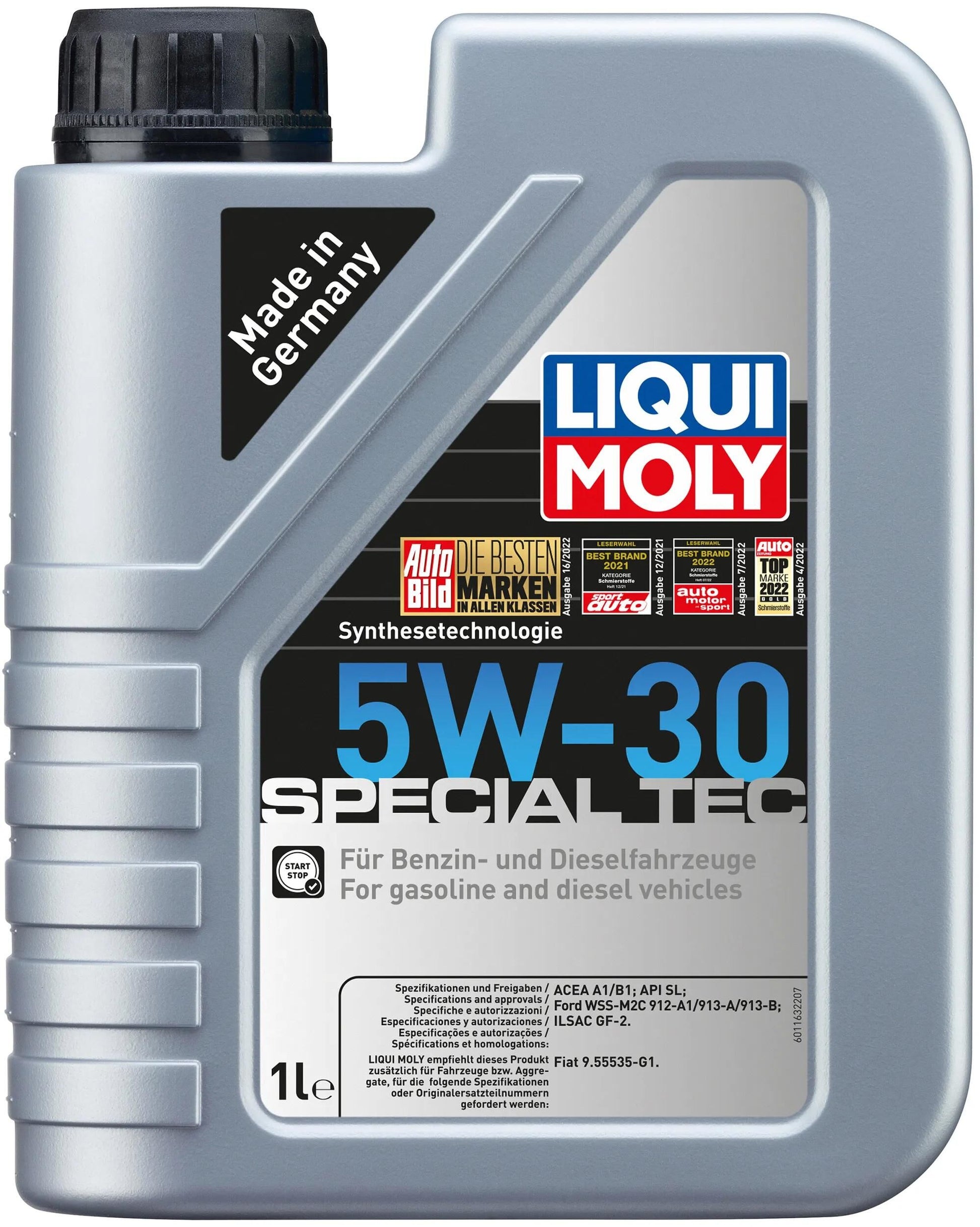 Liqui Moly Special Tec 5W-30 1L Motoroil