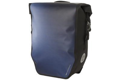 Abri sac vélo simple propre click'ngo grand dégradé bleu