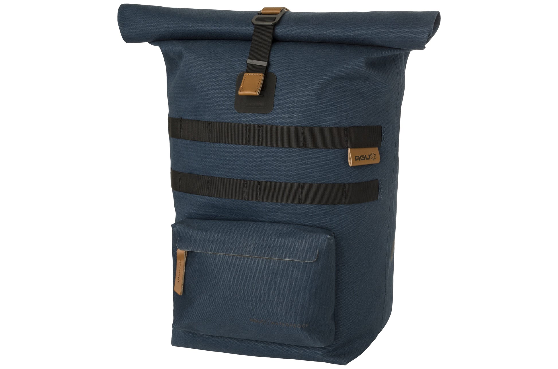 Sacoche de vélo simple Agu convoy urban click'ngo acier bleu