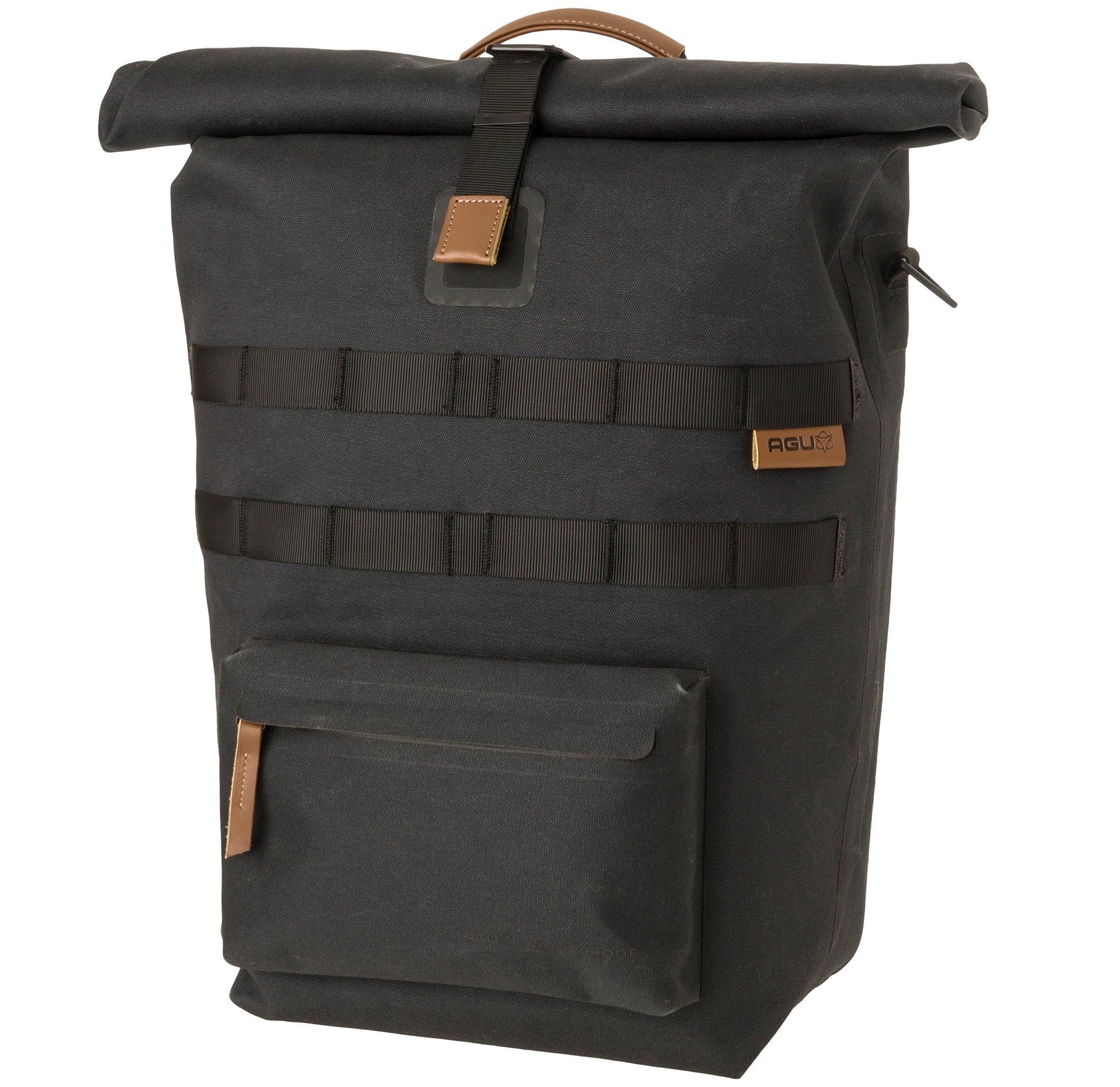 Sacoche de vélo simple Convoy urban click'ngo anthracite