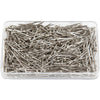 Épingles à tête Creativ Company, L : 16 mm, épaisseur 0,65 mm, env. 500 pièces, argent, 35 g 1 boîte