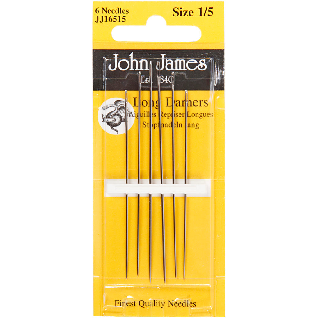 Creativ Company Stop Needles Silver 1-5, 6st.