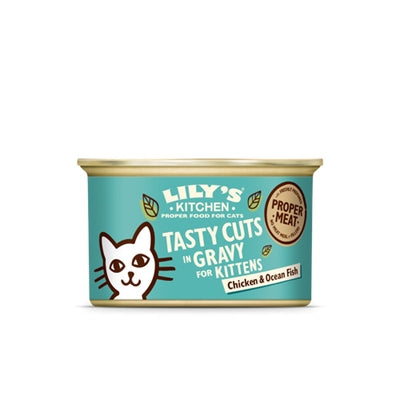Lily's Kitchen chat chaton poulet poulet océan poisson savoureux