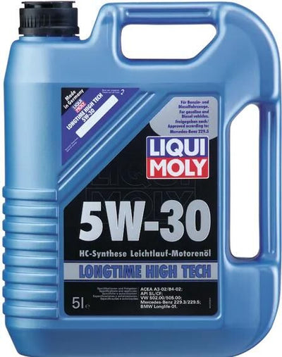Oil de moteur Liqui Moly LM 5W30 5 LTR. Temps pulmonaire High Tech