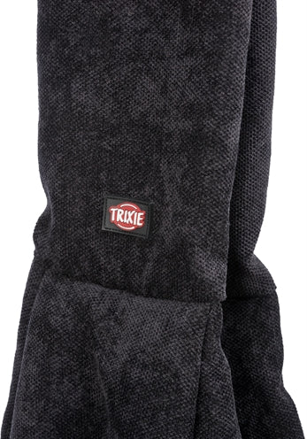 Trixie Dog Sac Belly Carrier Soft Black Grey