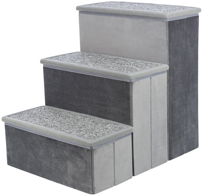 Escalier de Trixie avec espace de stockage gris