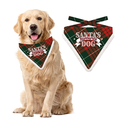 APPONDANT CONDIONNEMENT BANDANA BANDANA SANTA PROFIER DOG WORK
