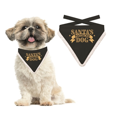 APPONDANT CADEAUX CONTRÔLE DOGER BANDANA SANTA BLACK
