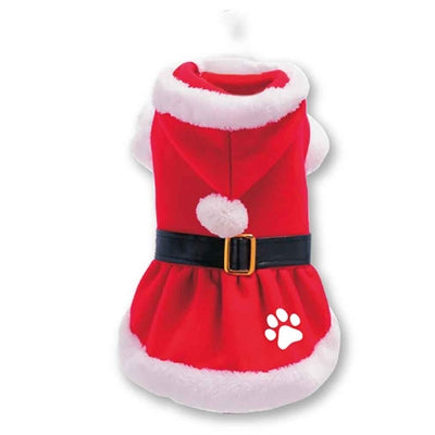 APPONDANT CADEAUX Robe de Noël Santa Claus Poot Red