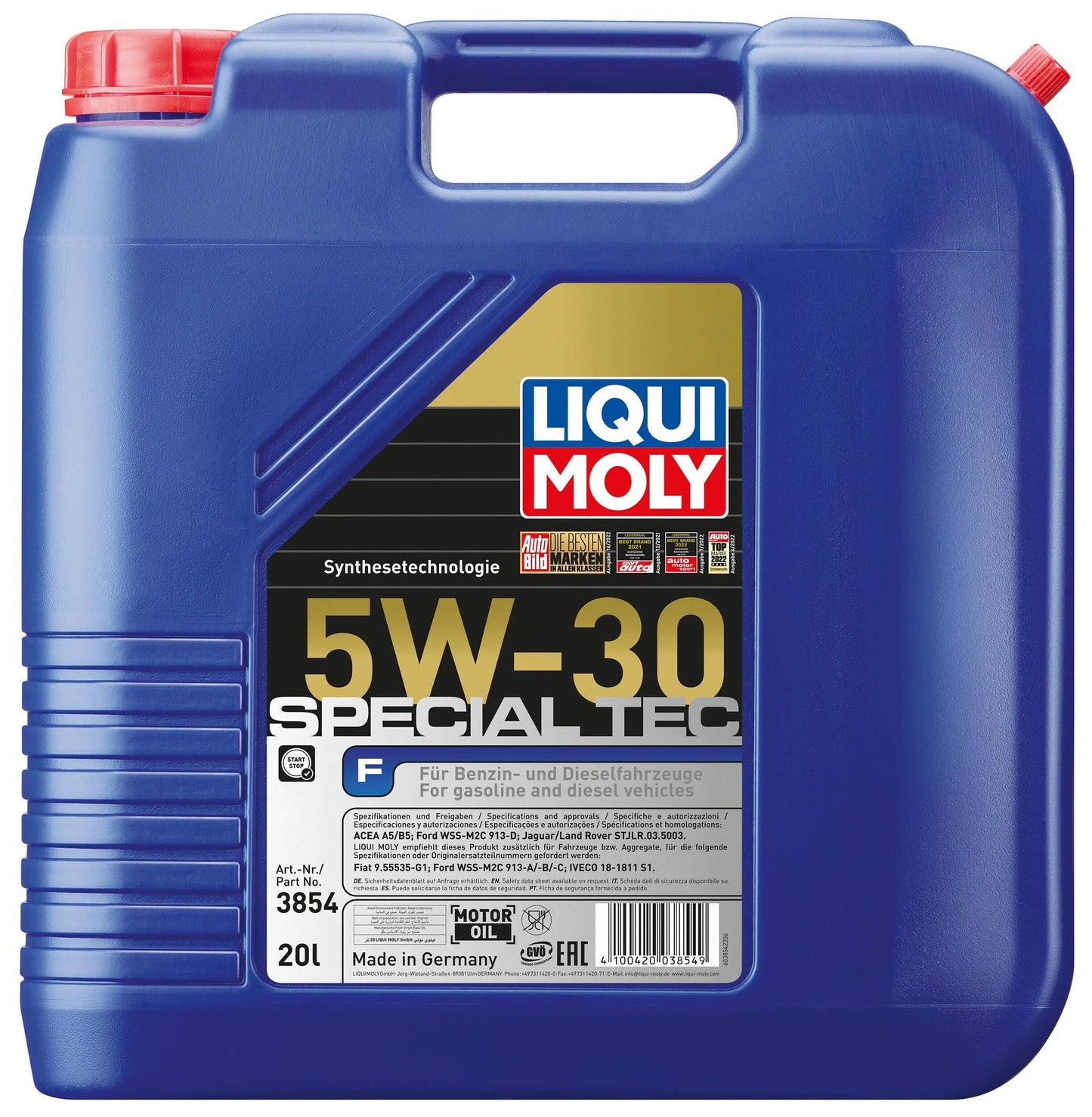 Liqui Moly Motor Oil Special Tec f.