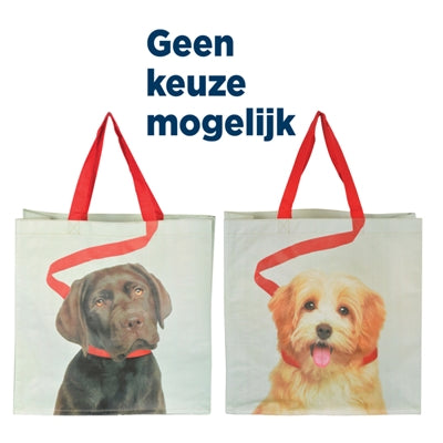 Chien du sac à provisions sur Riem Assorti