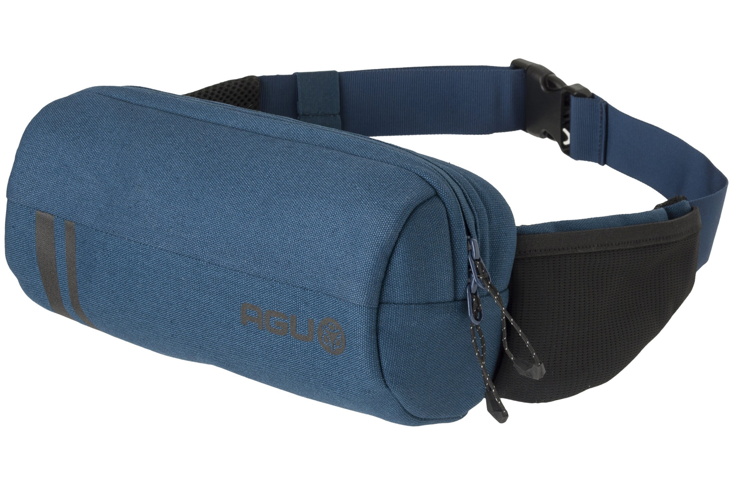 Sacoche de guidon en toile Agu hip-pack venture bleu acier