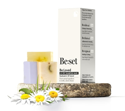 Barres de shampooing bien-aimés ensembles de cadeaux Soothe. Calme. Nettoyer