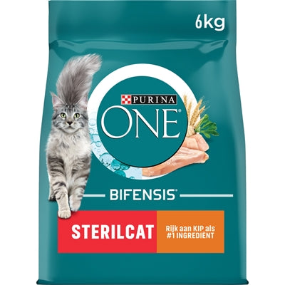 Poulet et blé Purina One Stéricat