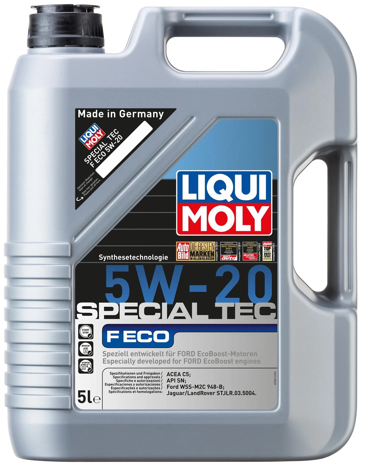 Liqui Moly Motor Huiles Special Tec F Eco.