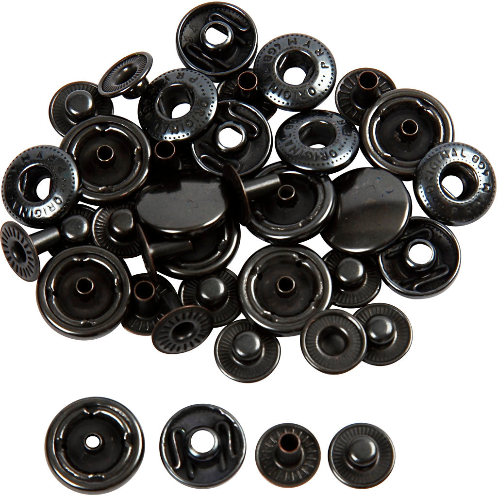 Prym Press Studs - Recharge, D 15 mm, 10 pièces 1 boîte