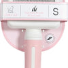 Zolux anah slicker pince rose blanc