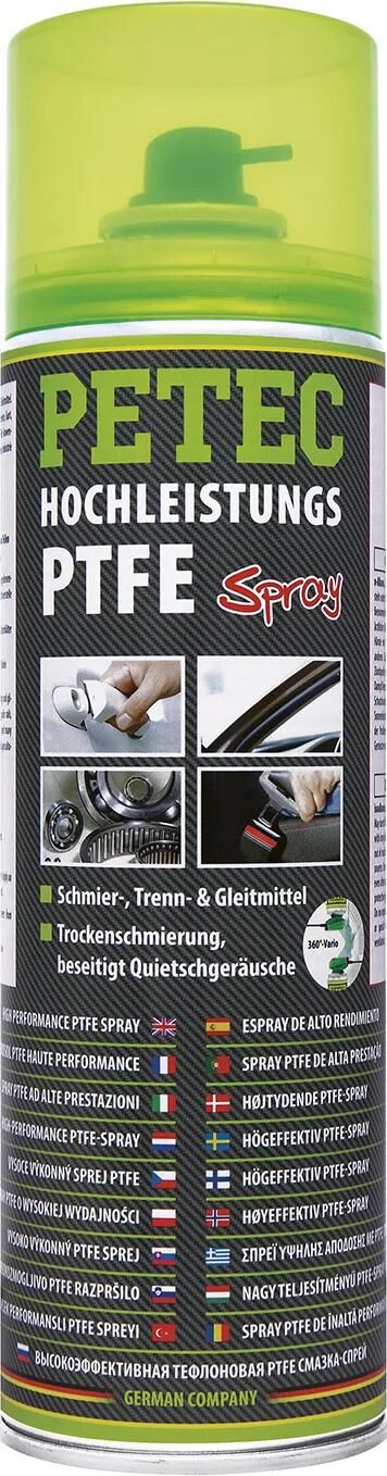Petec Hochl. Spray PTFE 500 ml