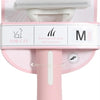 Zolux anah super brosse rose blanc