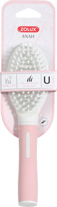 Zolux anah brosse rose doux blanc