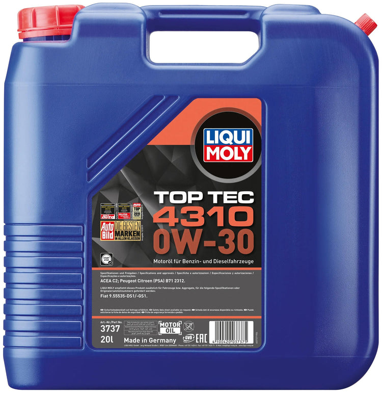 Top à huile de moteur Liqui Moly TEC 4310.