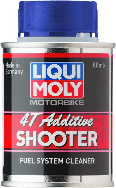 Liqui Moly Motorcycle 4T Shooter peut contenir 80 ml