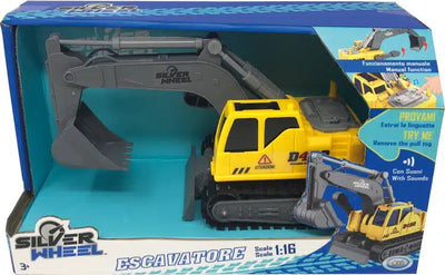 Excavatrice de roues en ligne en ligne avec des sons