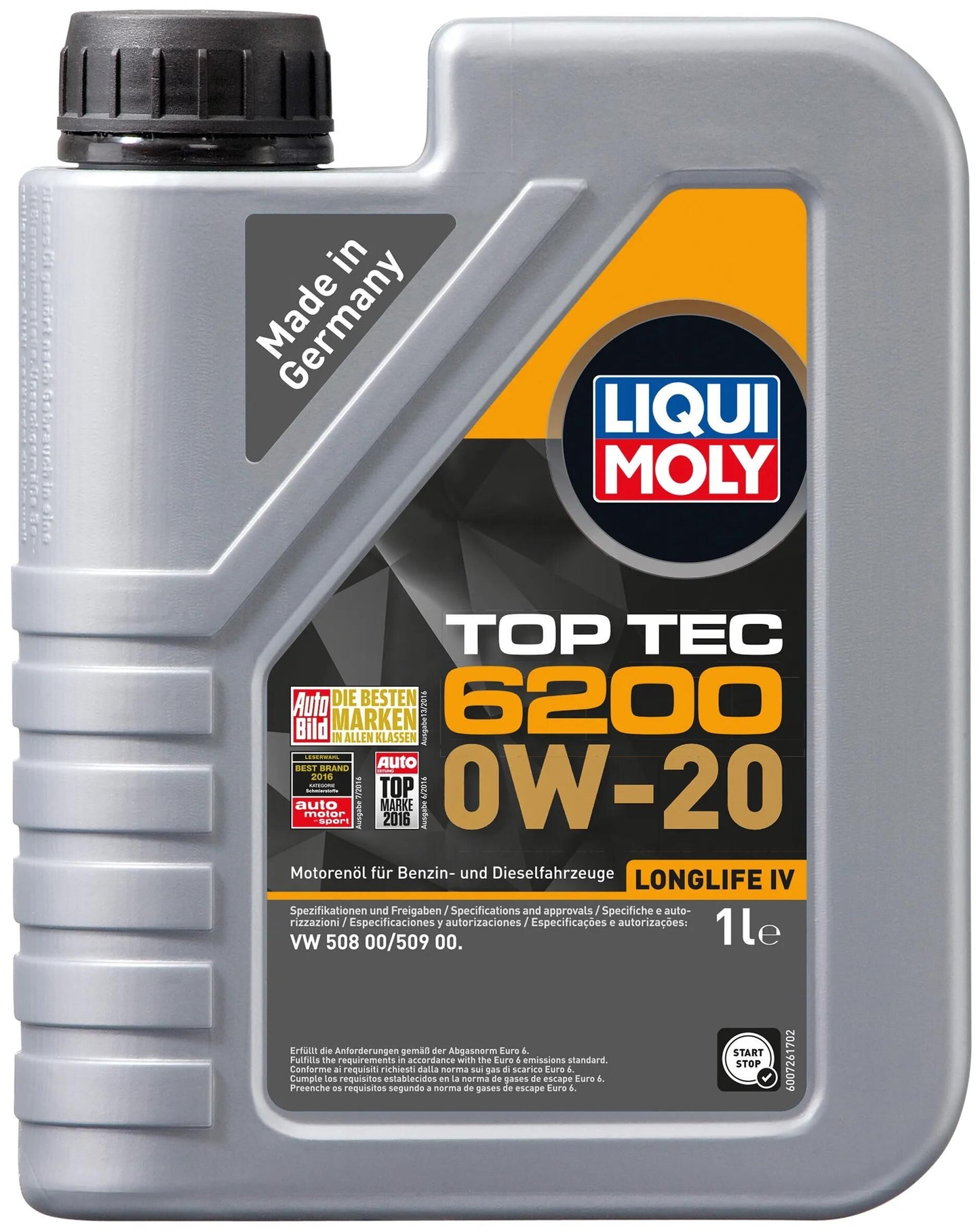 Top d'huile de moteur Liqui Moly TEC 6200.