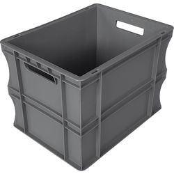 Boîte de transport 40x30x32 cm gris