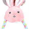 Zolux chiot minuscule lapin moelleux avec une corde rose