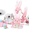 Zolux chiot minuscule en peluche koala câlin gris