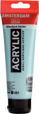 Peinture acrylique série standard Amsterdam tube 120 ml bleu ciel clair 551
