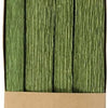 Papier crépon Creativ company, feuille 25x60 cm, taux de crêpe : 180%, 105 gr, vert citron, 4 feuilles 1 boîte