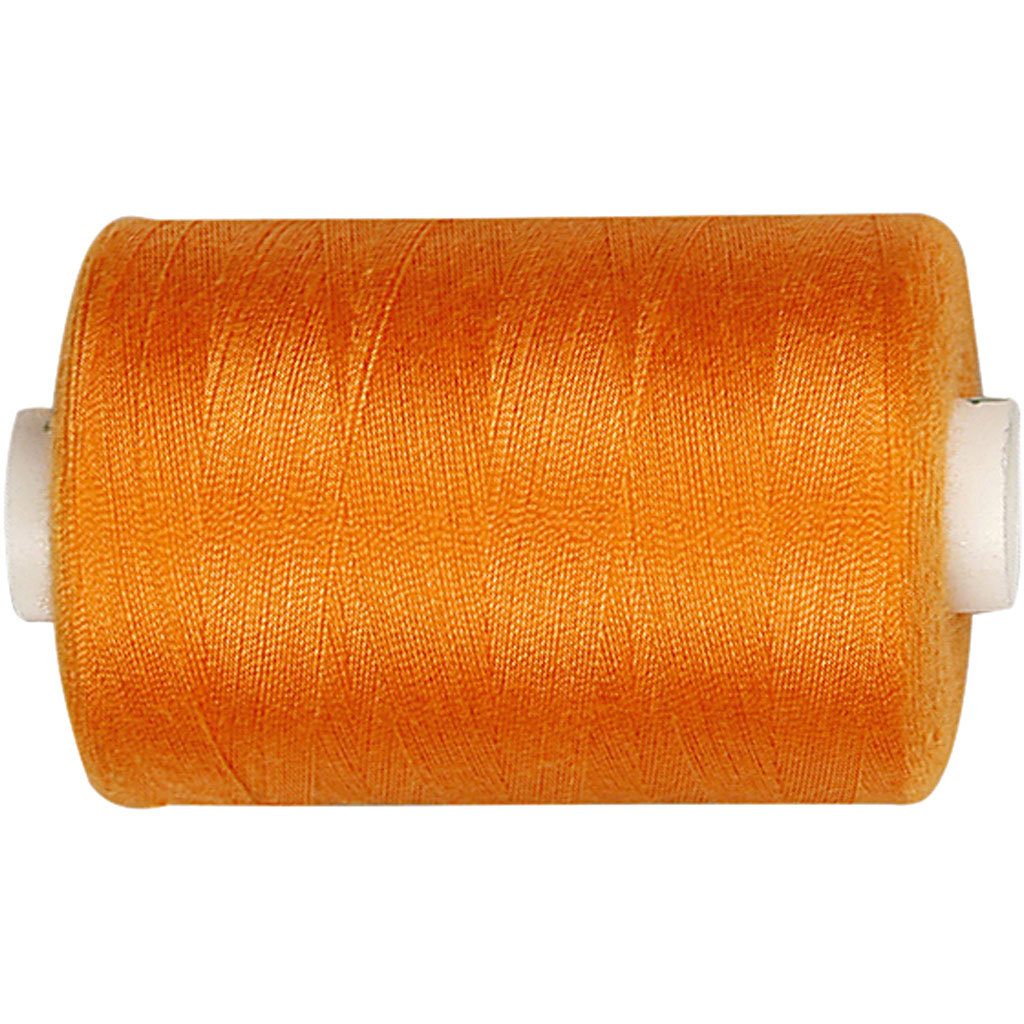 Fil à coudre Creativ company, orange, 1000 m 1 rouleau