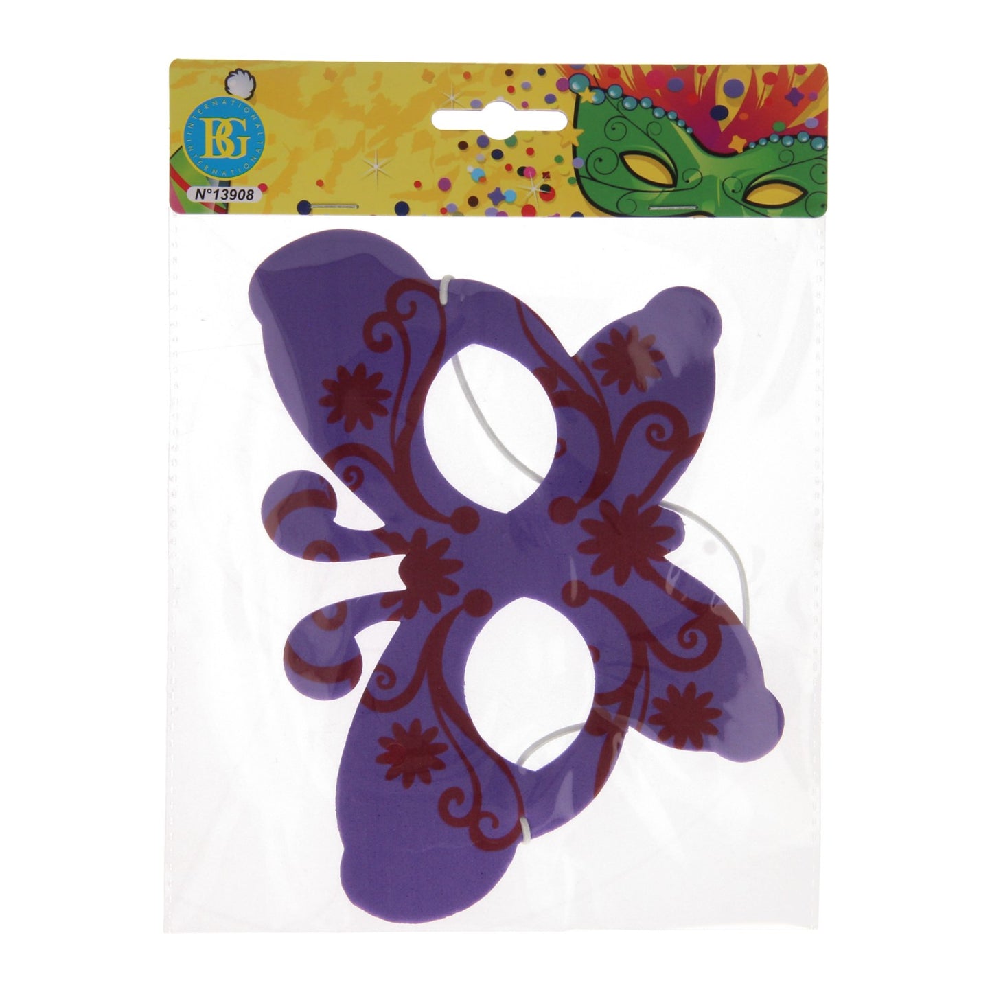 masque animal en mousse