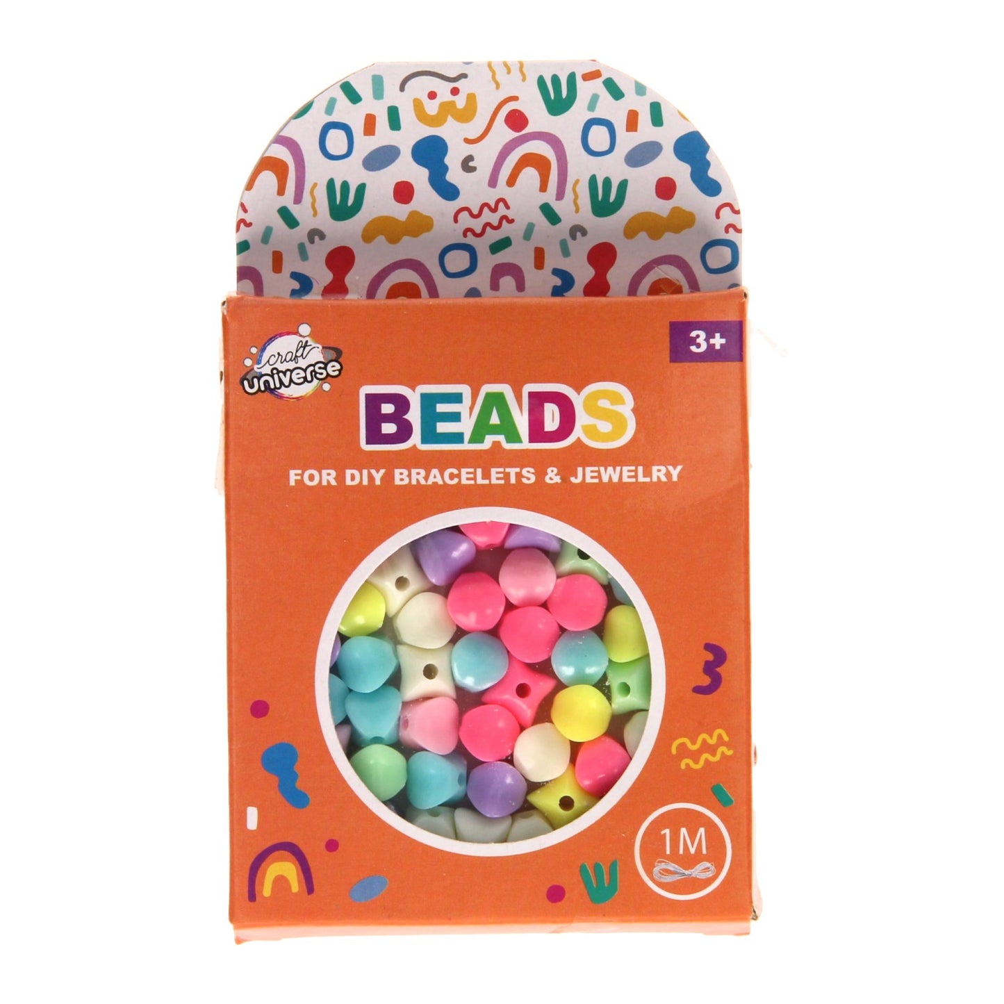 Ensemble de perles avec cordon 1 mètre