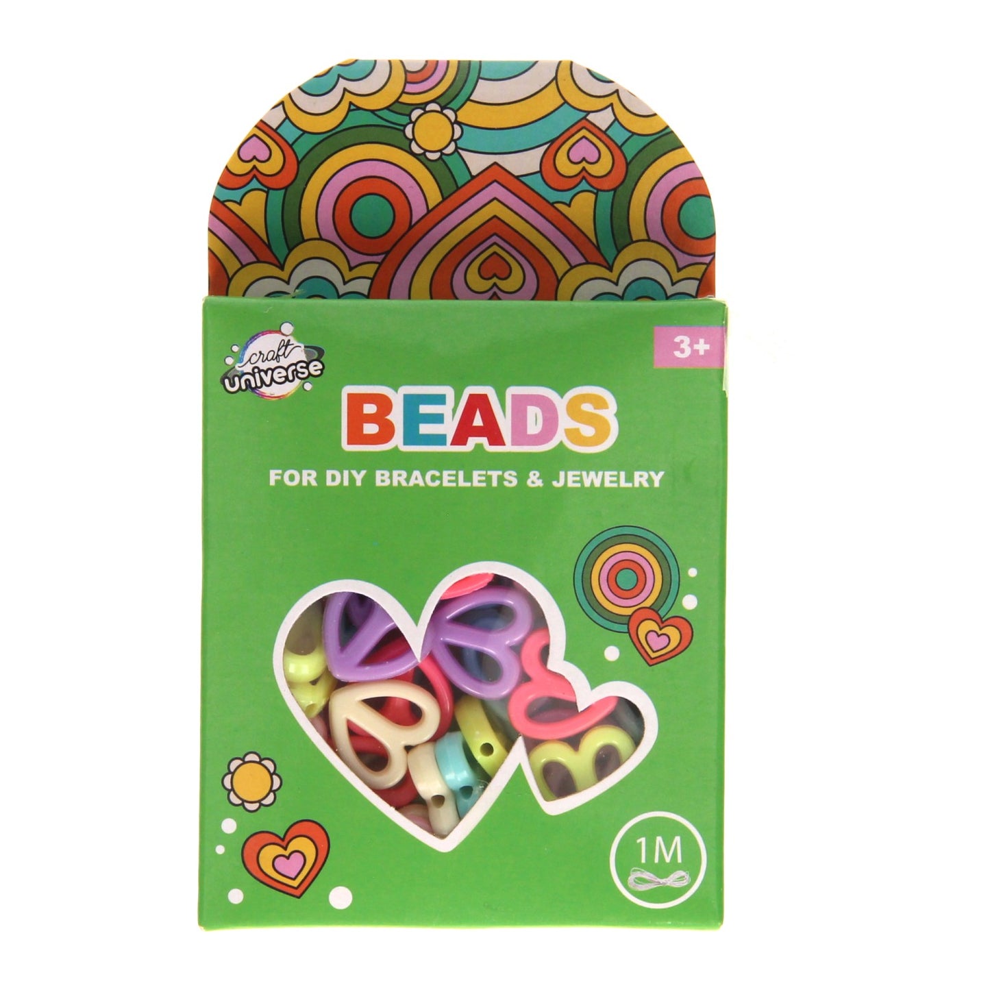 Ensemble de perles avec cordon 1 mètre