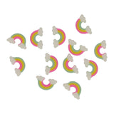 Mini Gummet Rainbow Clouds en verre, 12e. - afbeelding 2