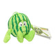 Pastèque en peluche câlin, 15 cm