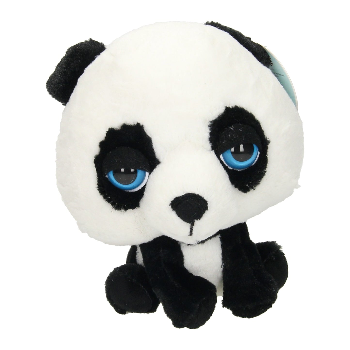 Peluche panda à grosse tête, 21 cm