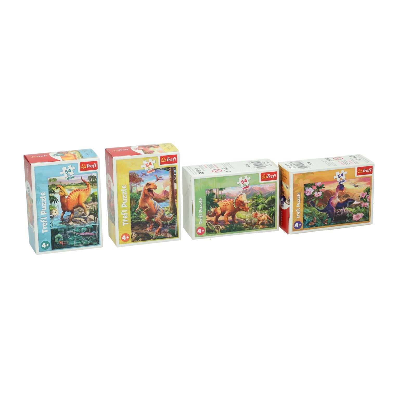 Mini puzzle dinosaure incroyable, 54 pièces.