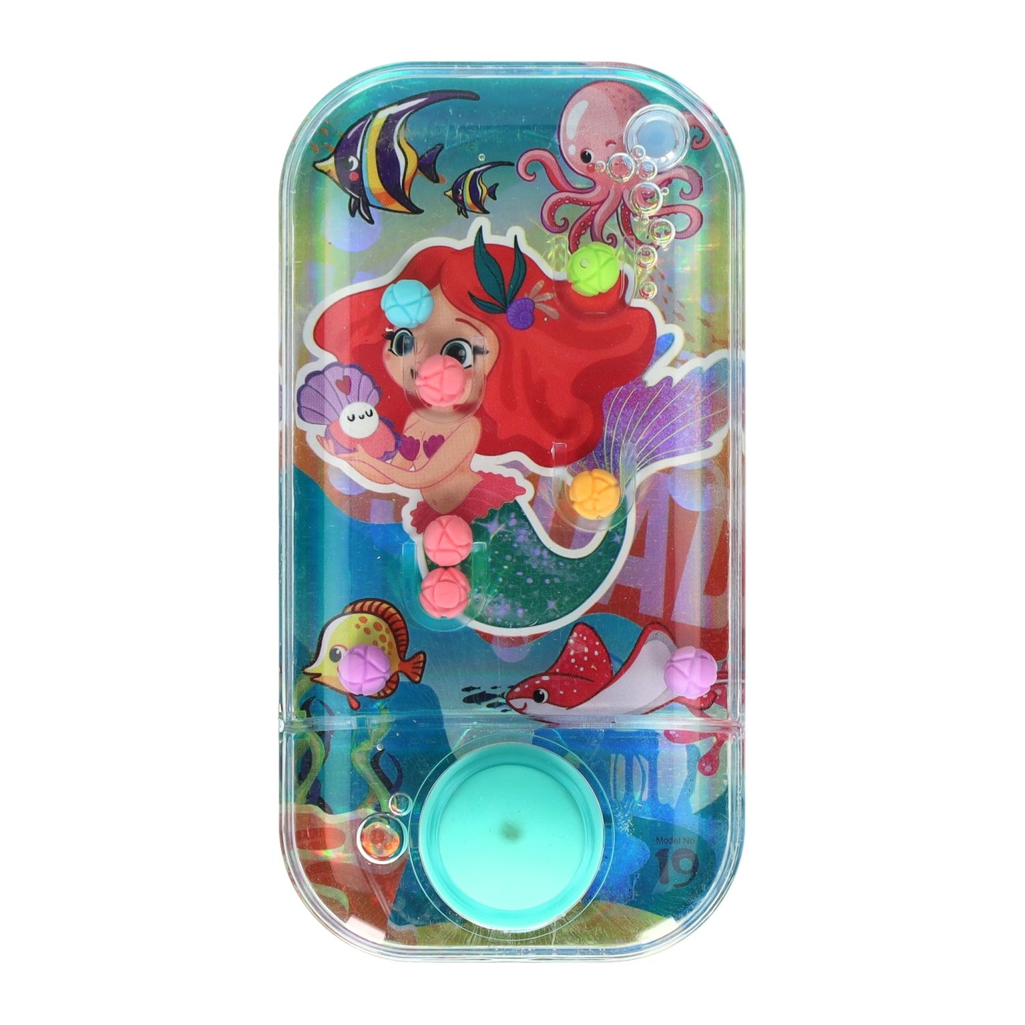 Jeu de patience avec l'eau, sirène