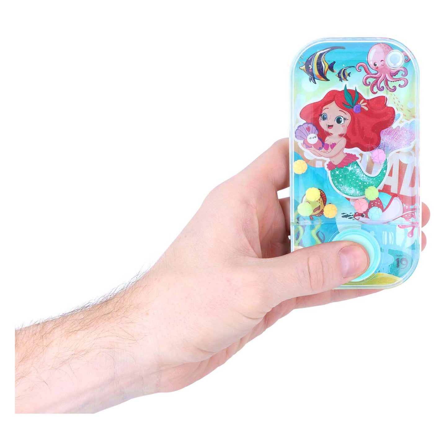 Jeu de patience avec l'eau, sirène