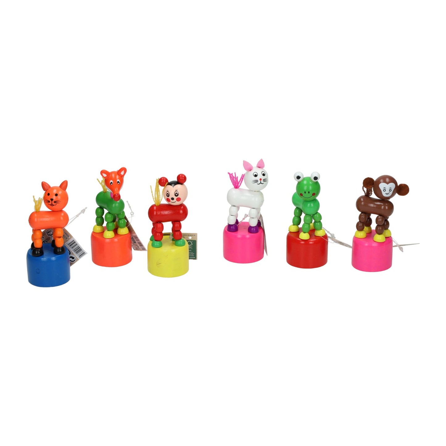 Figurine d'animal imprimée en bois