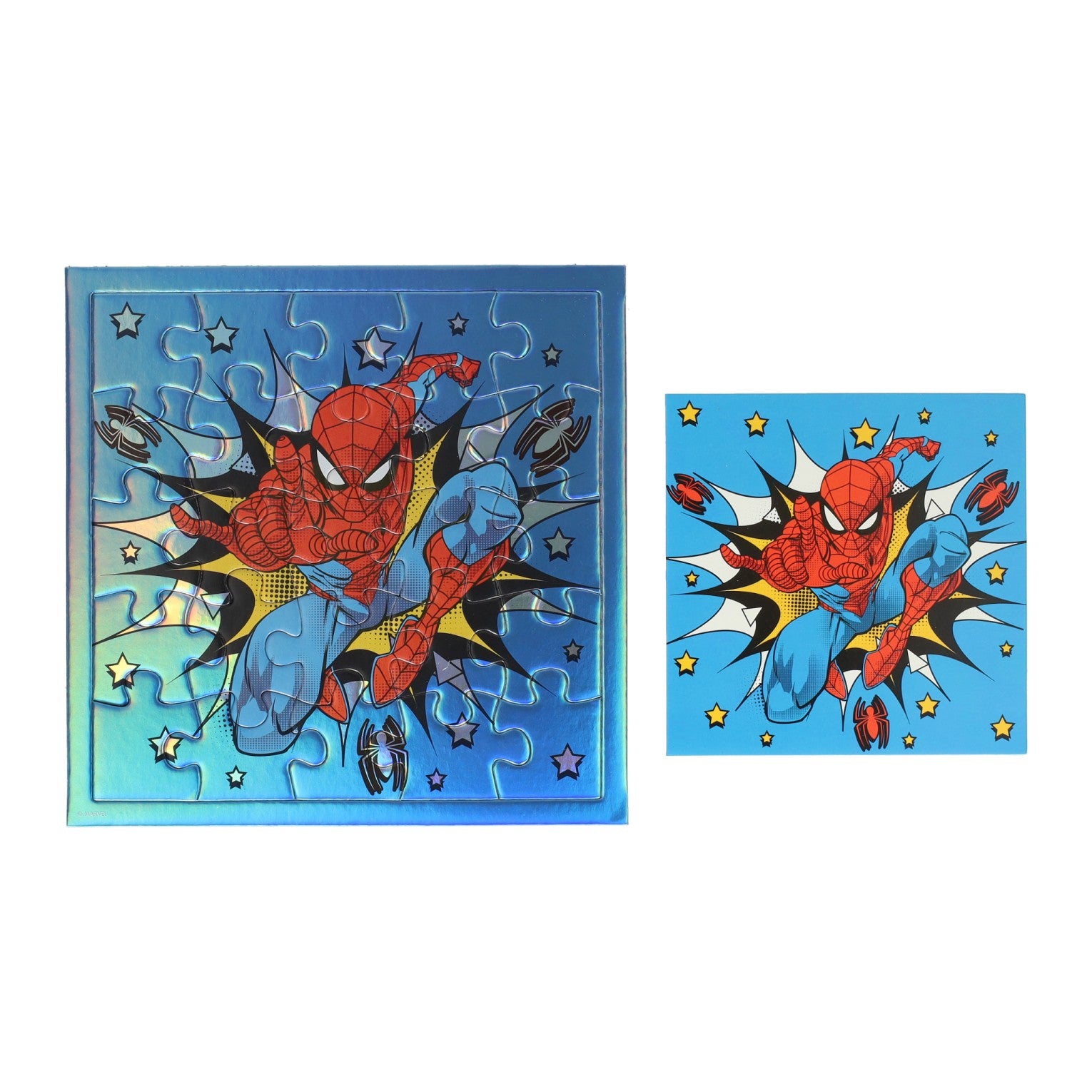 Carte de puzzle Disney Spidey avec carte et enveloppe