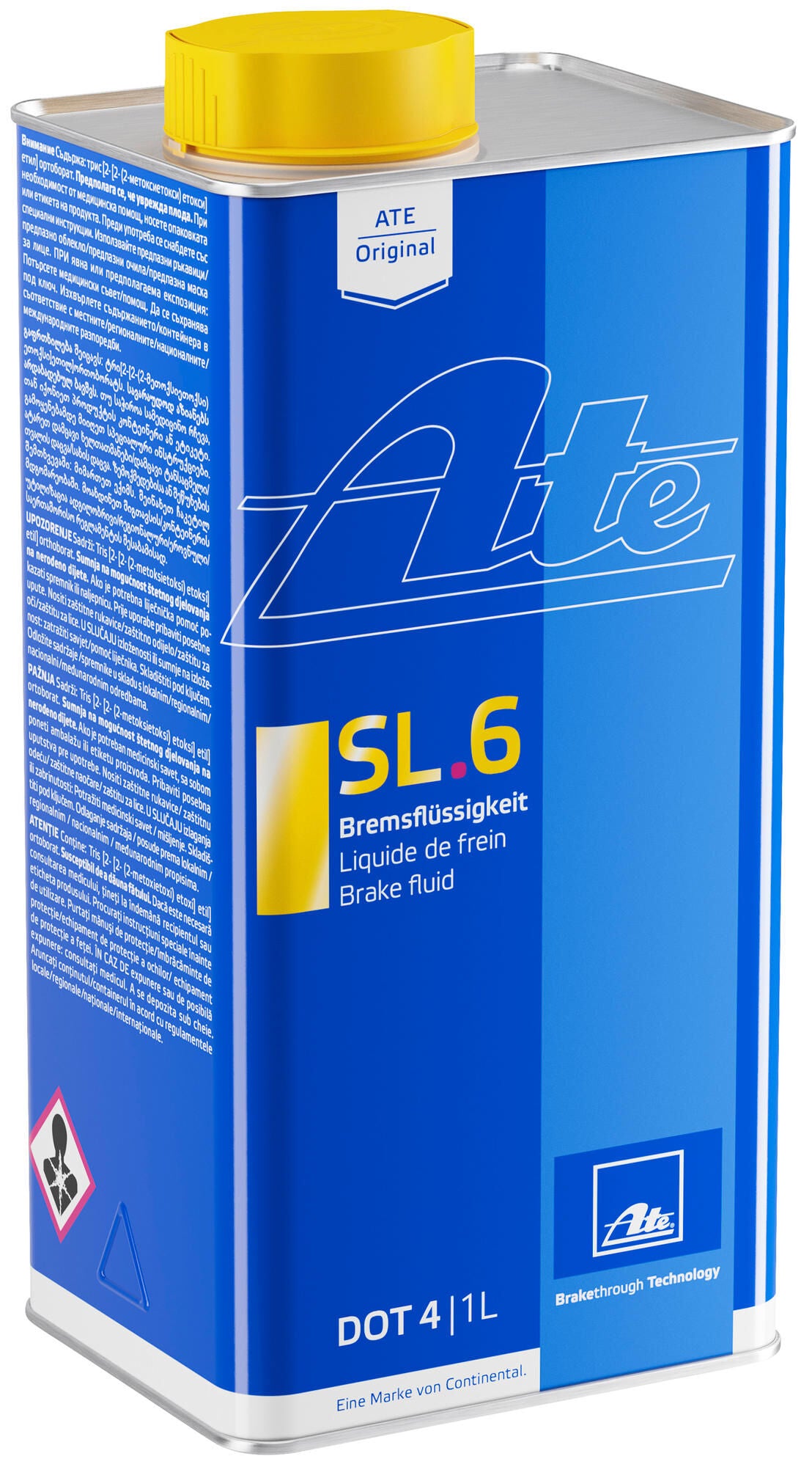 Mangé liquide de frein1 l dot4 sl 6