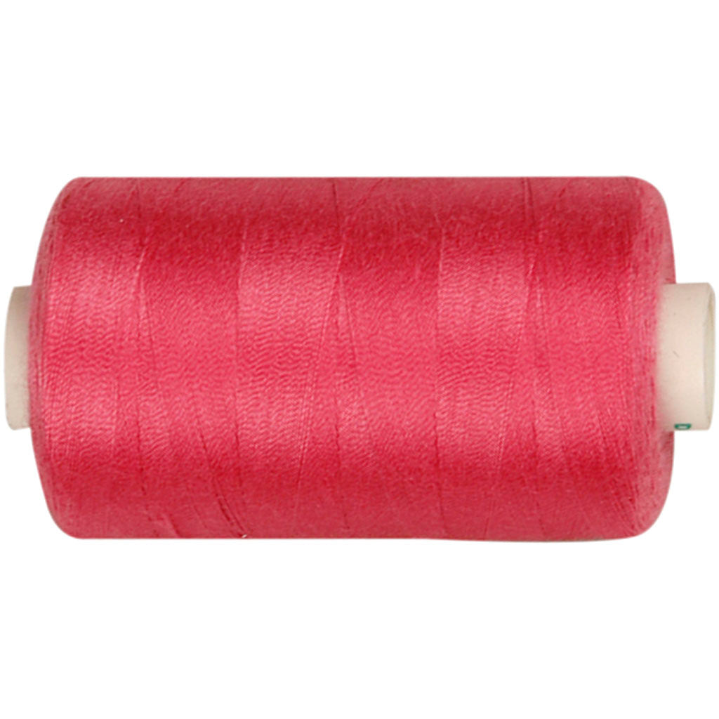 Fil à coudre Creativ company, rose, 1000 m 1 rouleau