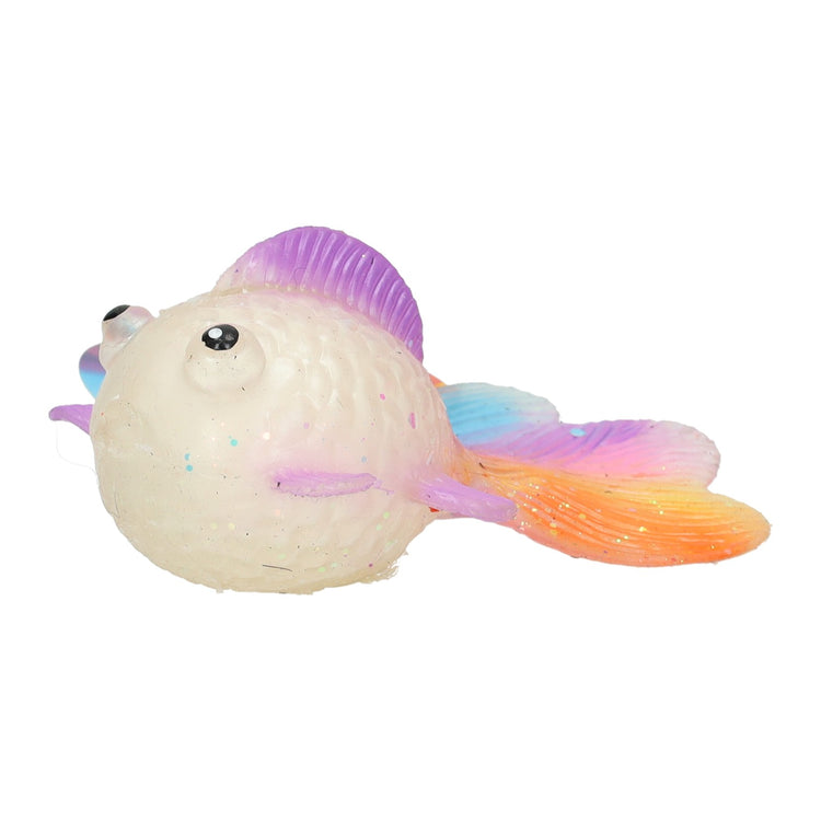 Presser le poisson arc-en-ciel