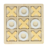 Jeu de morpion en bois - 14x14cm - afbeelding 2